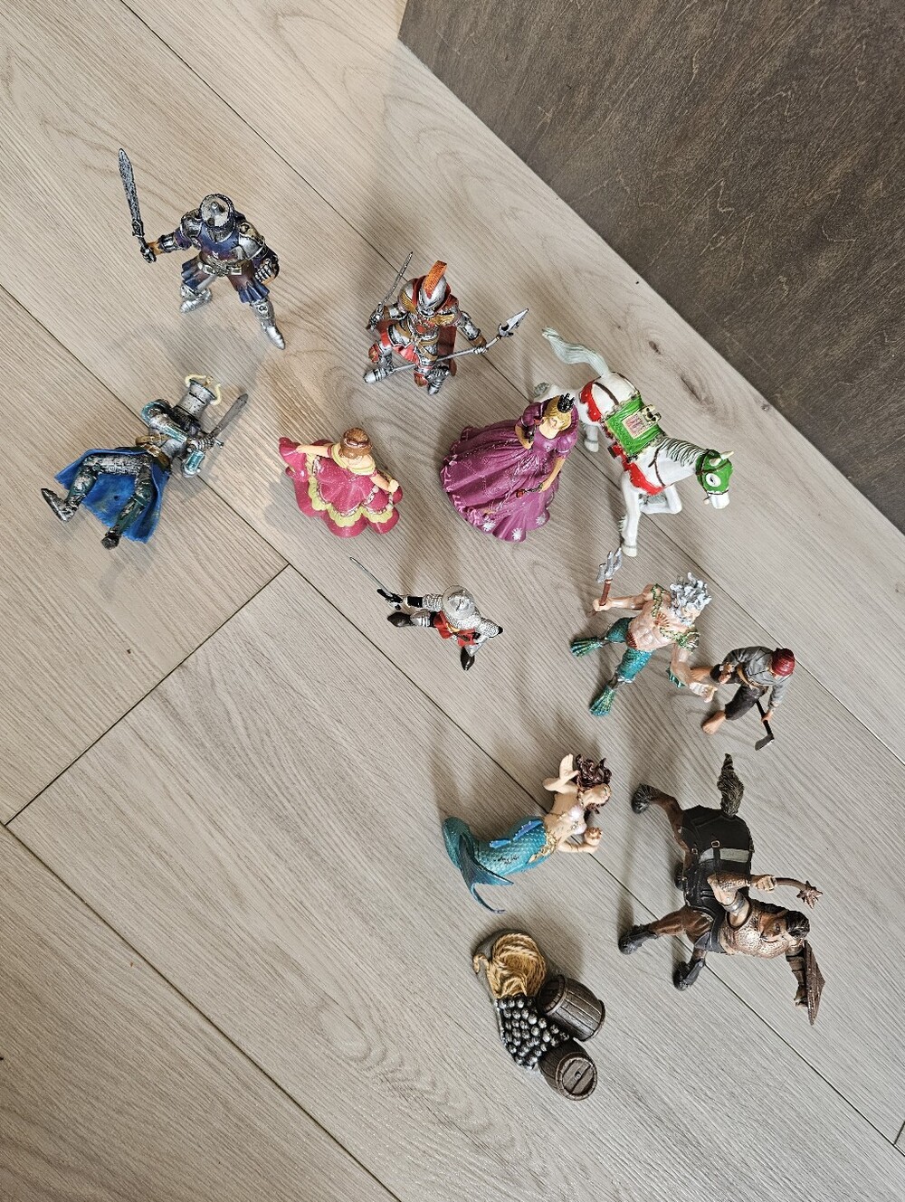 Safari & Other Fantasy Figurines Lot Of 12